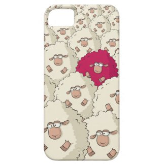 Sheeps Pattern iPhone 5 Cases