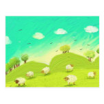 sheeps postcards