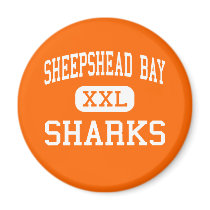 Sheepshead Bay - Sharks - High - Brooklyn New York magnets by customteamsportswear Sheepshead Bay - Sharks - High - Brooklyn New York magnets