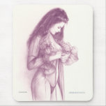 "SHEER ELEGANCE"  Pinup girl mouse pad mousepads