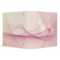 Sheer Pink Butterfly  Binder binder