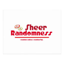 Sheerrandomness Paraphernalia Post Card