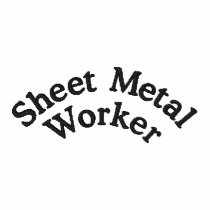 Sheet Metal Worker embroidered shirts