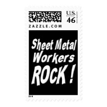 Sheet Metal Workers Rock ! Postage