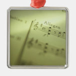 Sheet Music 1 Christmas Ornament