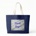 Sheet Music Tote Bags