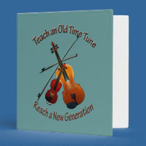 SHEET MUSIC Binder - Old Time Fiddle binders