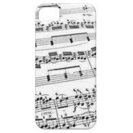 Sheet Music iPhone 5 Cover
