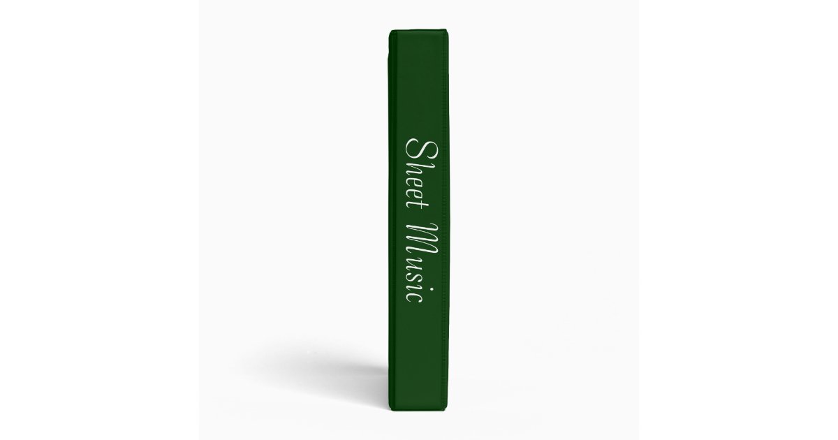 Sheet Music Organizer Binder Zazzle