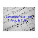 Sheet Music Postcard Sheet Music Postcard