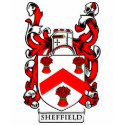 SHEFFIELD Coat of Arms t-shirts by familycrest SHEFFIELD Coat of Arms t-shirts
