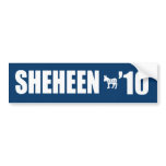 SHEHEEN 2010 BUMPER STICKER