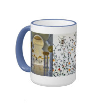 Sheikh Zayed Grand Mosque Corridor Coffee Mugs