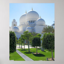 Sheikh Zayed Grand Mosque domes 1 Print