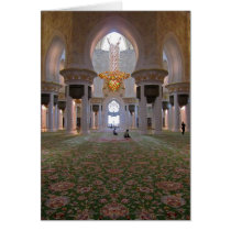 Sheikh Zayed Grand Mosque Men's Prayer Hall 1 Cards