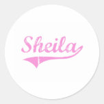 Sheila Classic Style Name Stickers