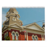 Shelby County Courthouse Shelbyville Illinois Wall Calendar