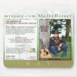 SHELBY HORNER, 2009 MMC - PROMO MOUSE PAD mousepads