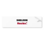 Sheldon Rocks Bumper Sticker