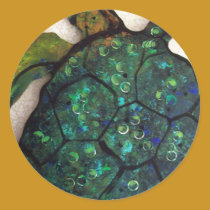 Sheldon the Sea turtle stickers