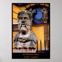 sheldonian bust print