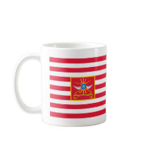 Sheldon's Horse Flag (2nd Light Dragoons) mugs by FlagTshirts Sheldon's Horse Flag (2nd Light Dragoons) mugs