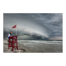 Shelf Cloud - Ormond Beach, FL Posters