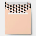 Shell, Black & White 3D Cubes Pattern envelopes