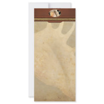 Shell - Conchology - Conch Personalized Rack Card