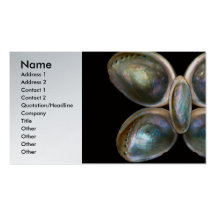 Shell - Conchology - Devine Pearlescence Business Card
