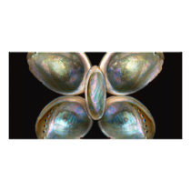 Shell - Conchology - Devine Pearlescence Personalized Photo Card