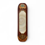 Shell - Conchology - White Spiral Skate Boards
