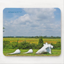 Shell esculpe Mousepad