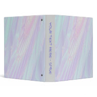 Shell-like design. Pastel Pattern. Customize! binder