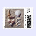 Shell Love Postage postage