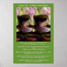 Shelley - a self portrait posters