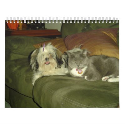 shellie's animals calendar by hotbunny22