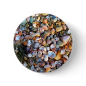 Shells and Pebbles Button by thehatch Shells and Pebbles Button