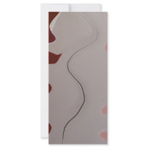 Shells And Sand Rack Card Design