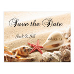 save-the-date, date, save, postcard, shells,