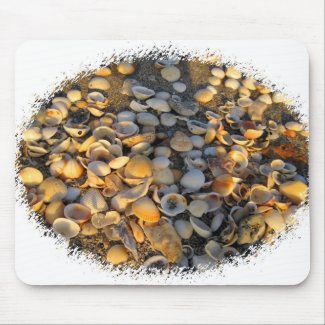 Shells at the Seashore mousepad