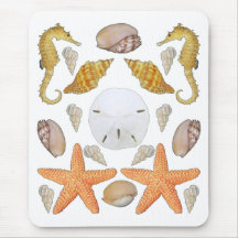 Shells Galore Mouse Pads