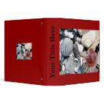 Shells on the beach Binder