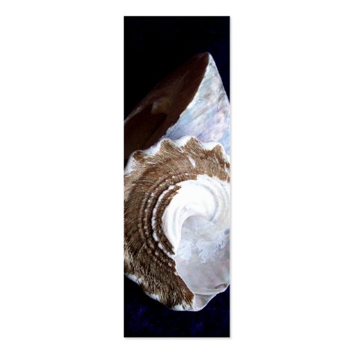 Shells Profile Card or bookmark Business Card