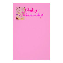, Shelly, Flower-shop Custom Stationery