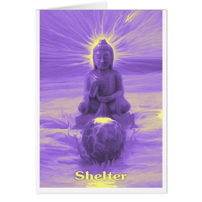 Shelter Greeting Cards by crearto