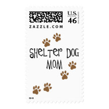 Shelter Dog Mom Stamp