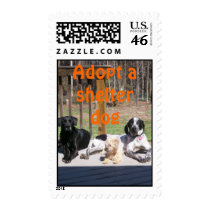 Shelter Dogs Postage