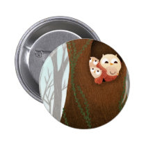 Shelter Owls button buttons