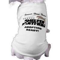 SHELTER Partners Logo Custom Dog Tees Pet Shirt